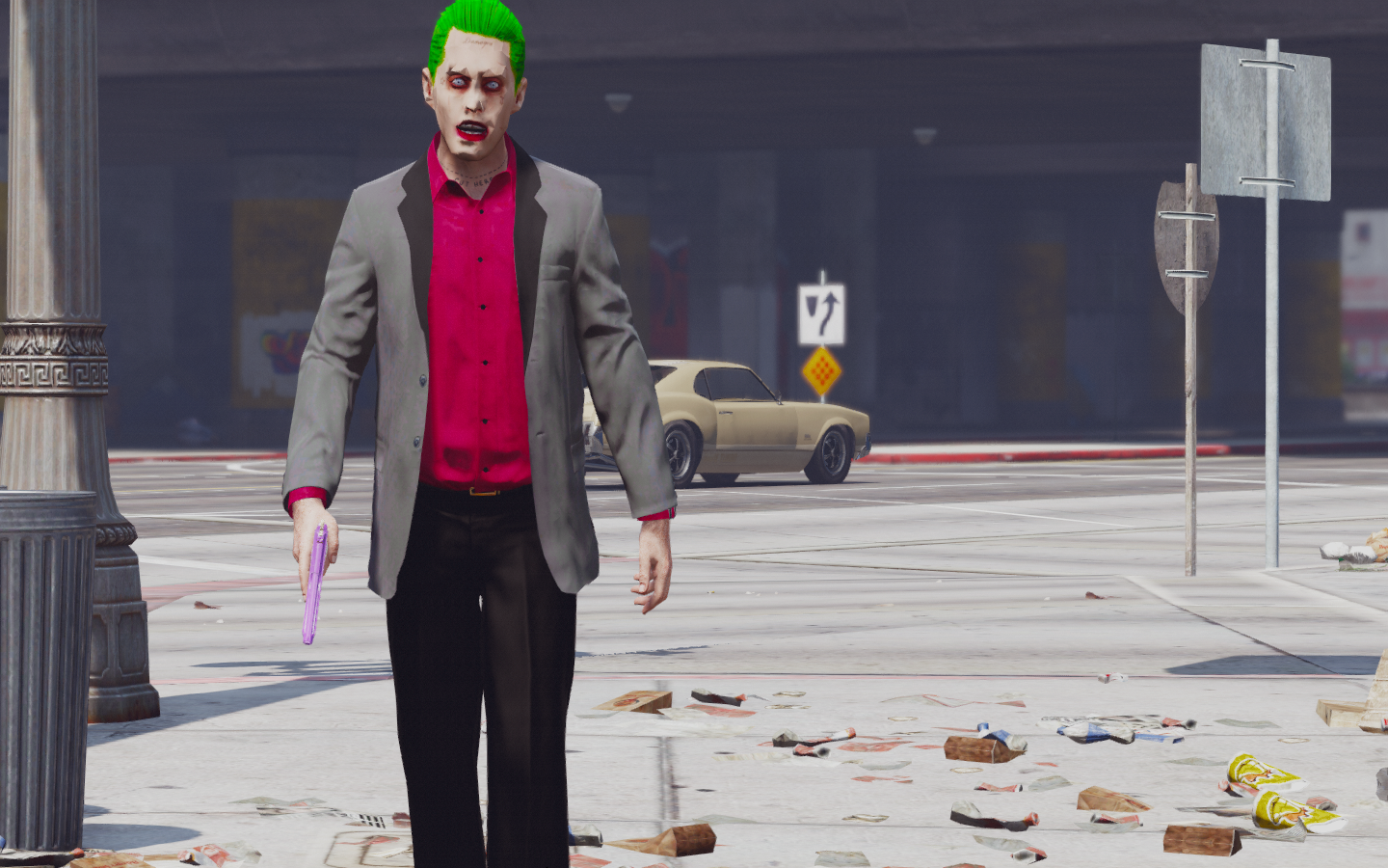 Jared Leto s Joker Suit GTA5 Mods